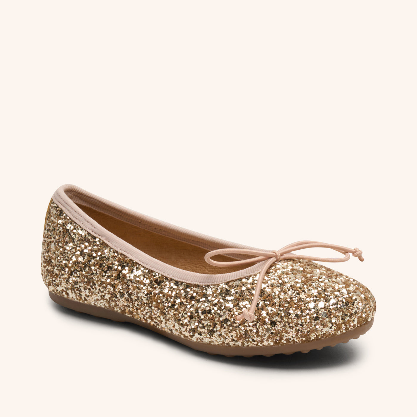 bisgaard lucy gold glitter