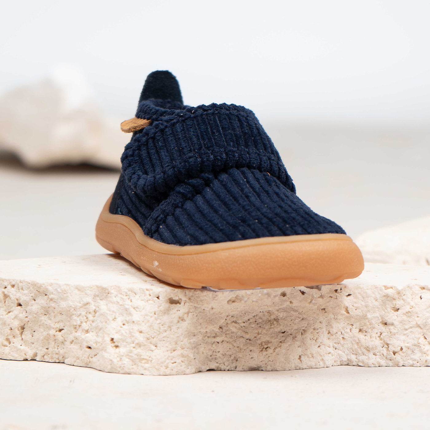 bisgaard barefoot basic navy corduroy