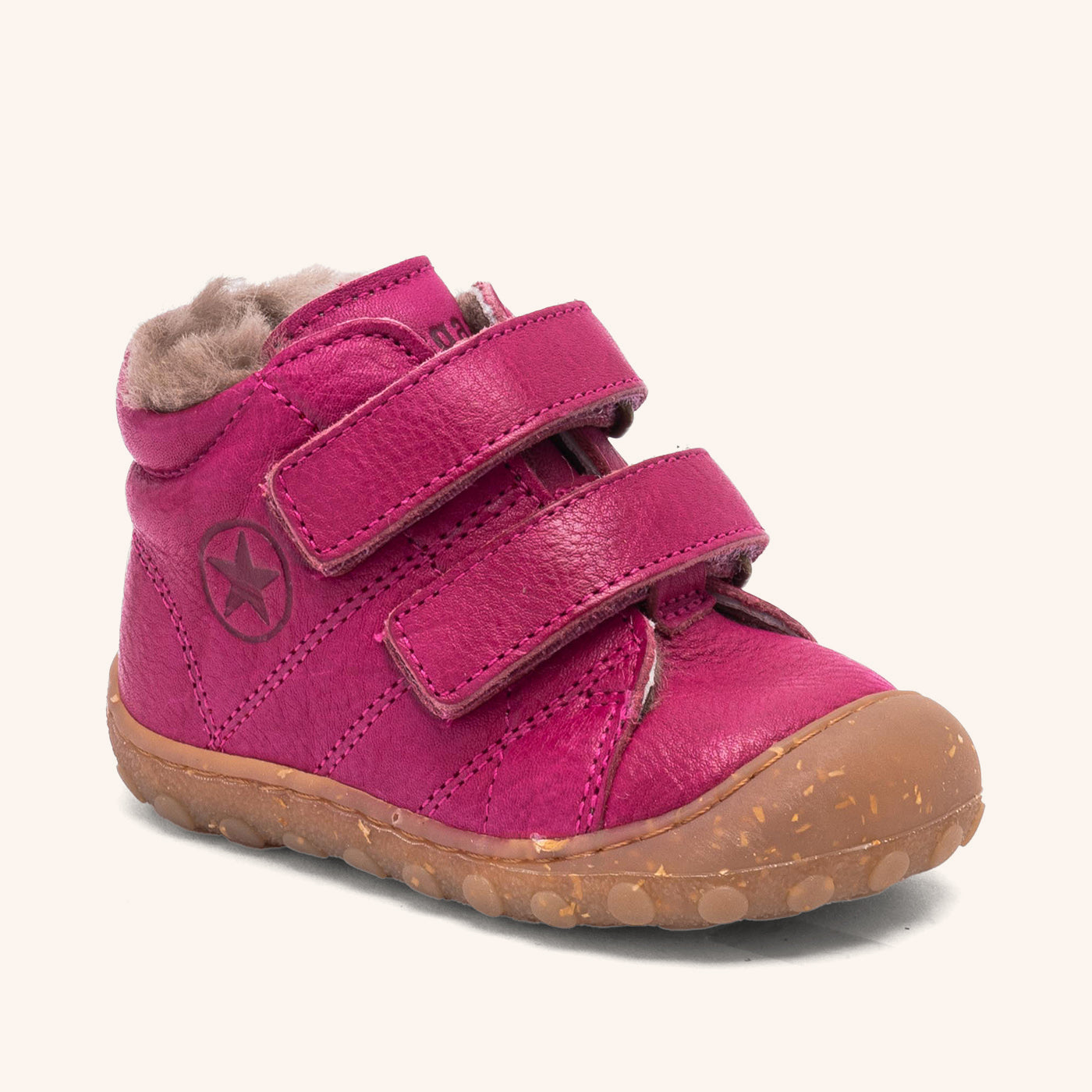 bisgaard barefoot hale v lamb deep pink