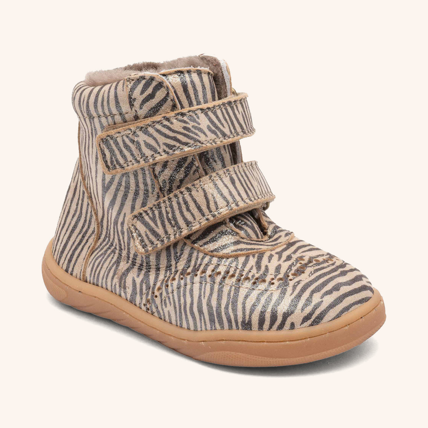 bisgaard barefoot philine lamb zebra glitter