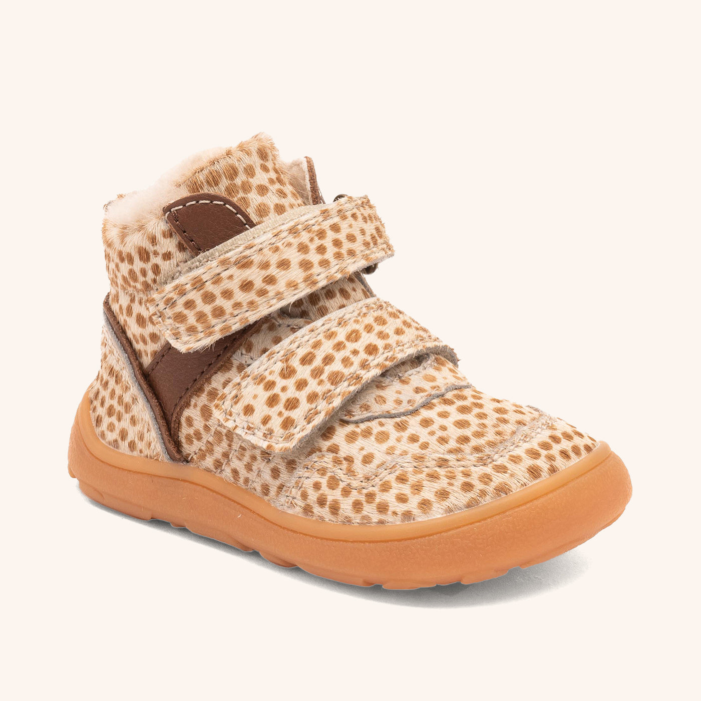 bisgaard barefoot becky lamb brown dots