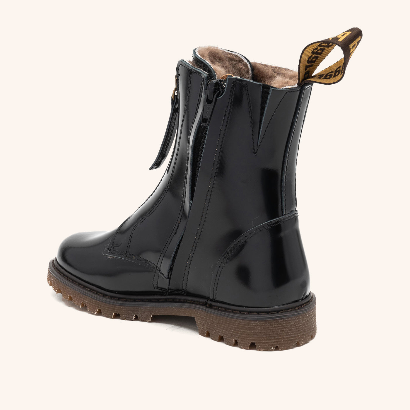 bisgaard nora lamb black polido