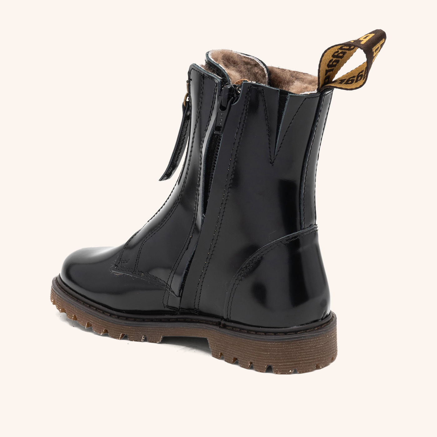 bisgaard nora lamb black polido