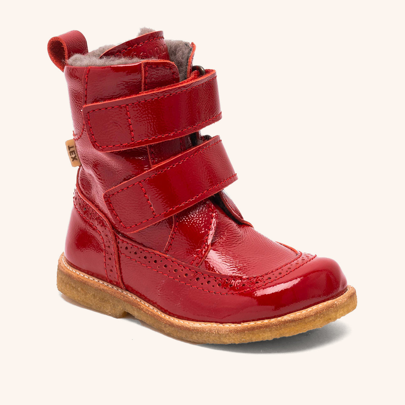 bisgaard elba tex red patent