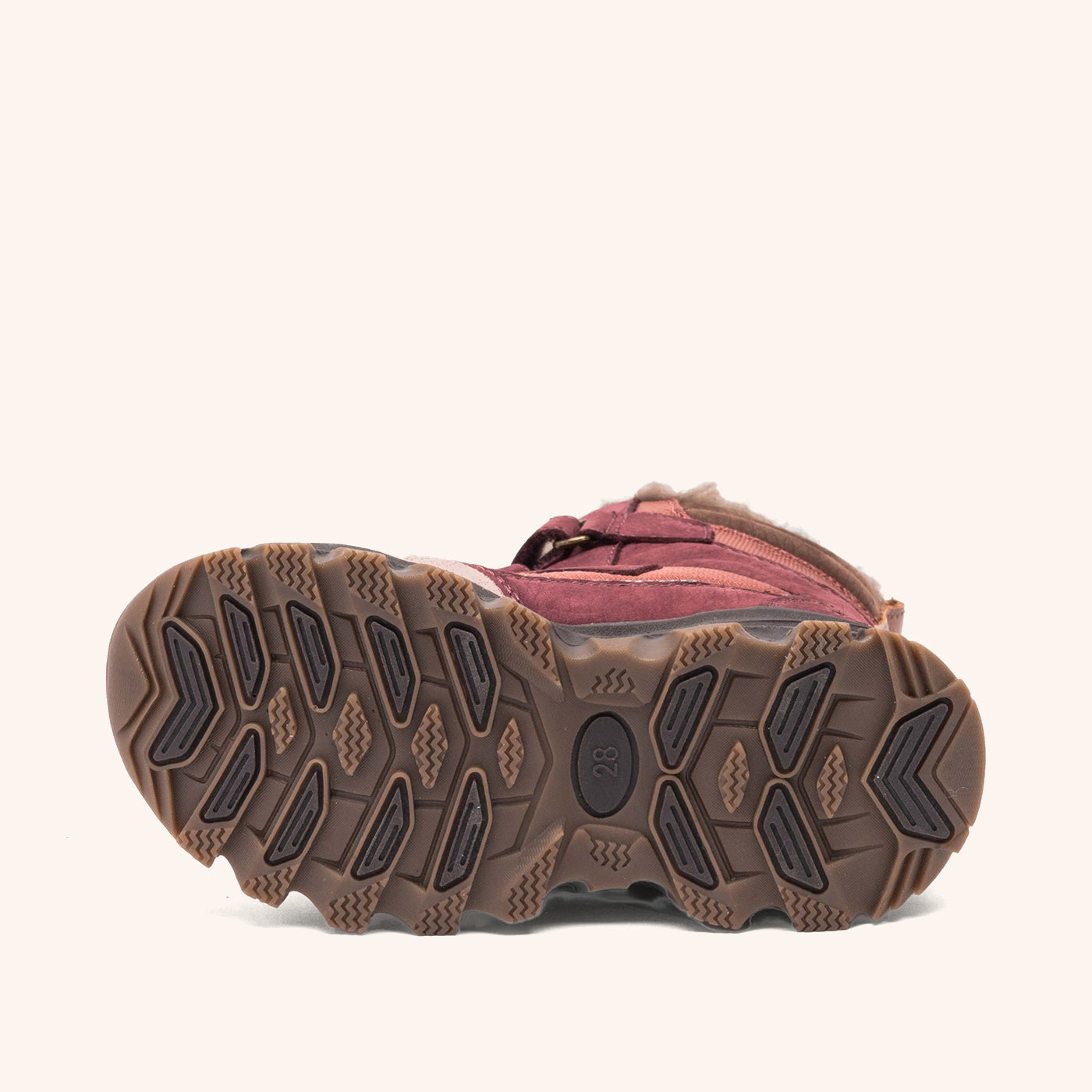 bisgaard eddie tex burgundy