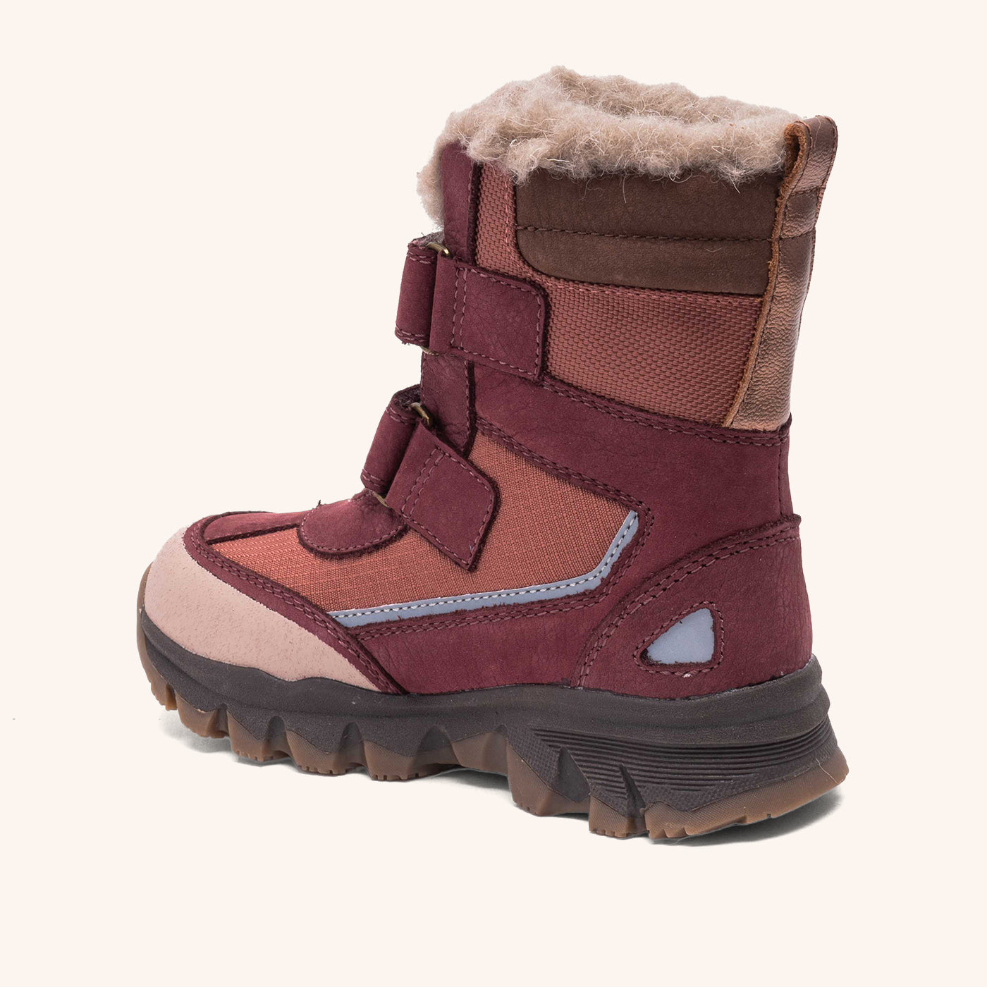 bisgaard eddie tex burgundy