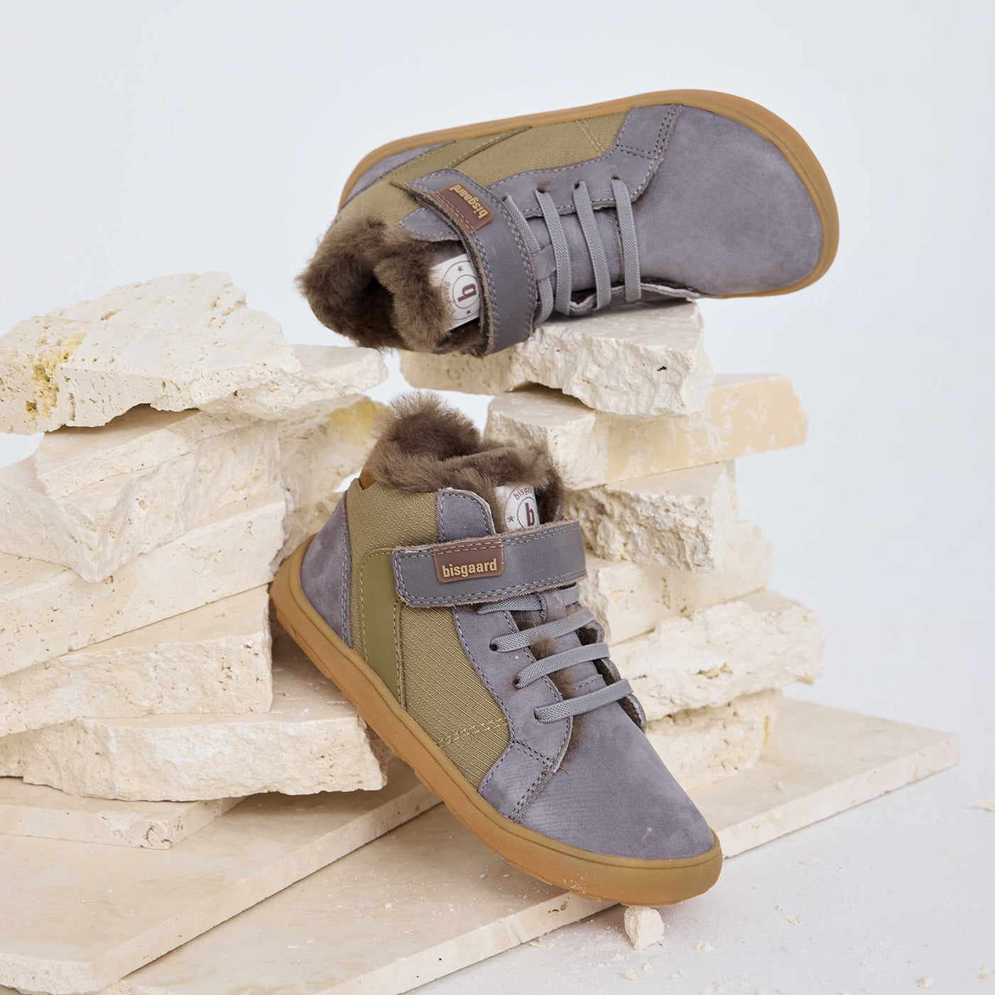 bisgaard barefoot rafael lamb grey