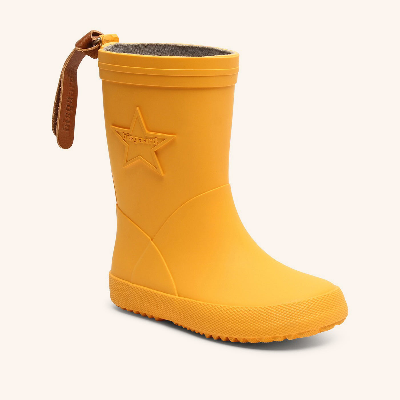 bisgaard star rubber yellow