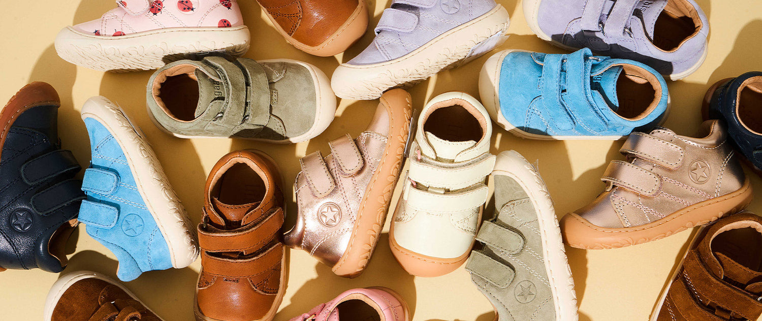 Guide til barnets første sko