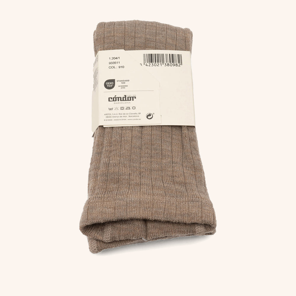 bisgaard x Cóndor merino wool rib tights arena