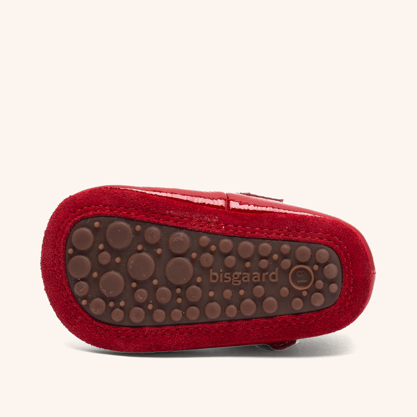 bisgaard annabelle red patent