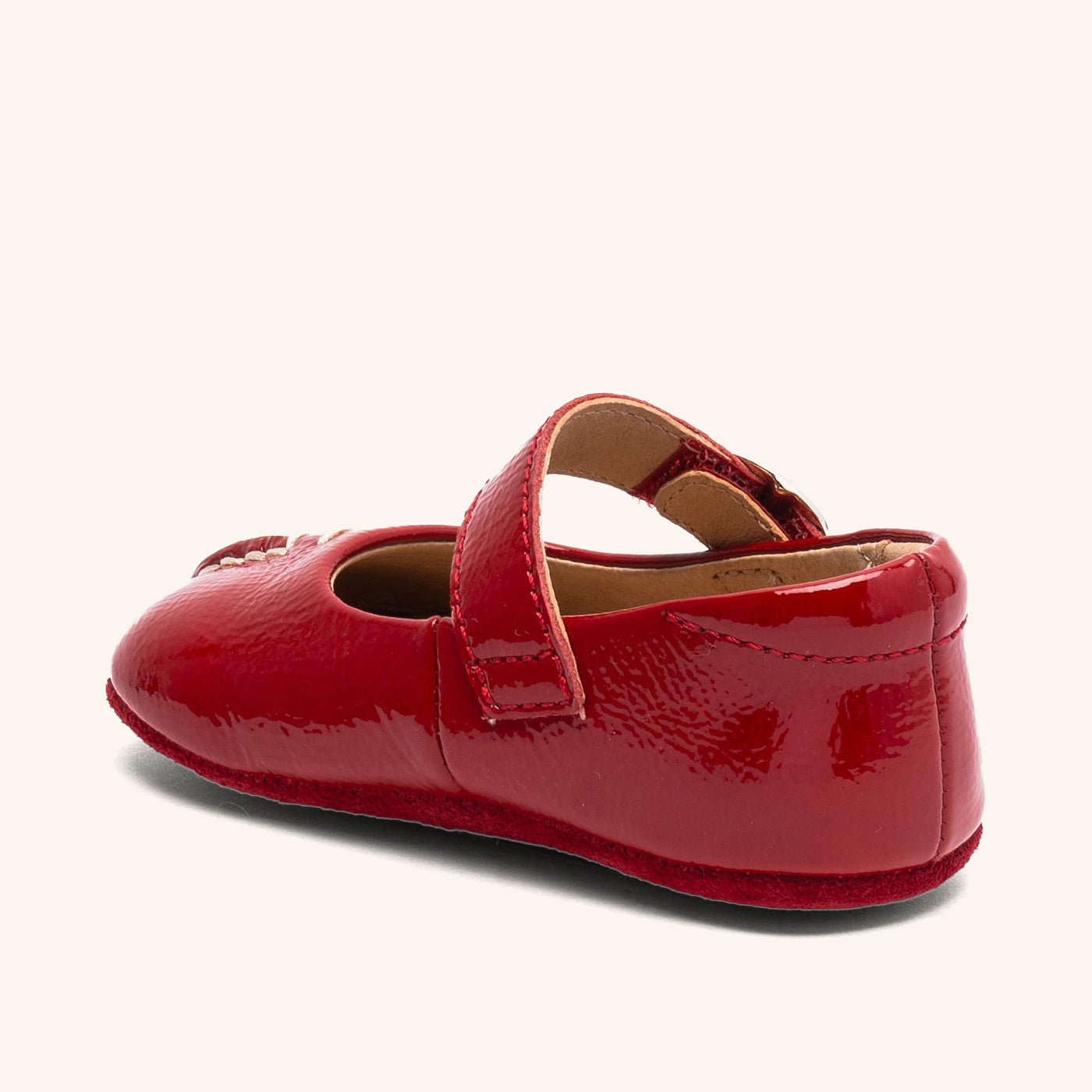 bisgaard annabelle red patent