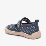 bisgaard barefoot ballet navy dots