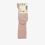 bisgaard x Cóndor cotton rib knee high socks rosa