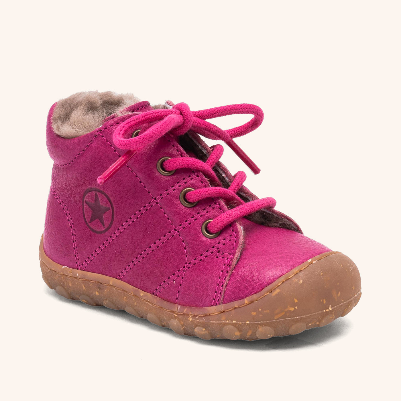 bisgaard barefoot hale l lamb deep pink