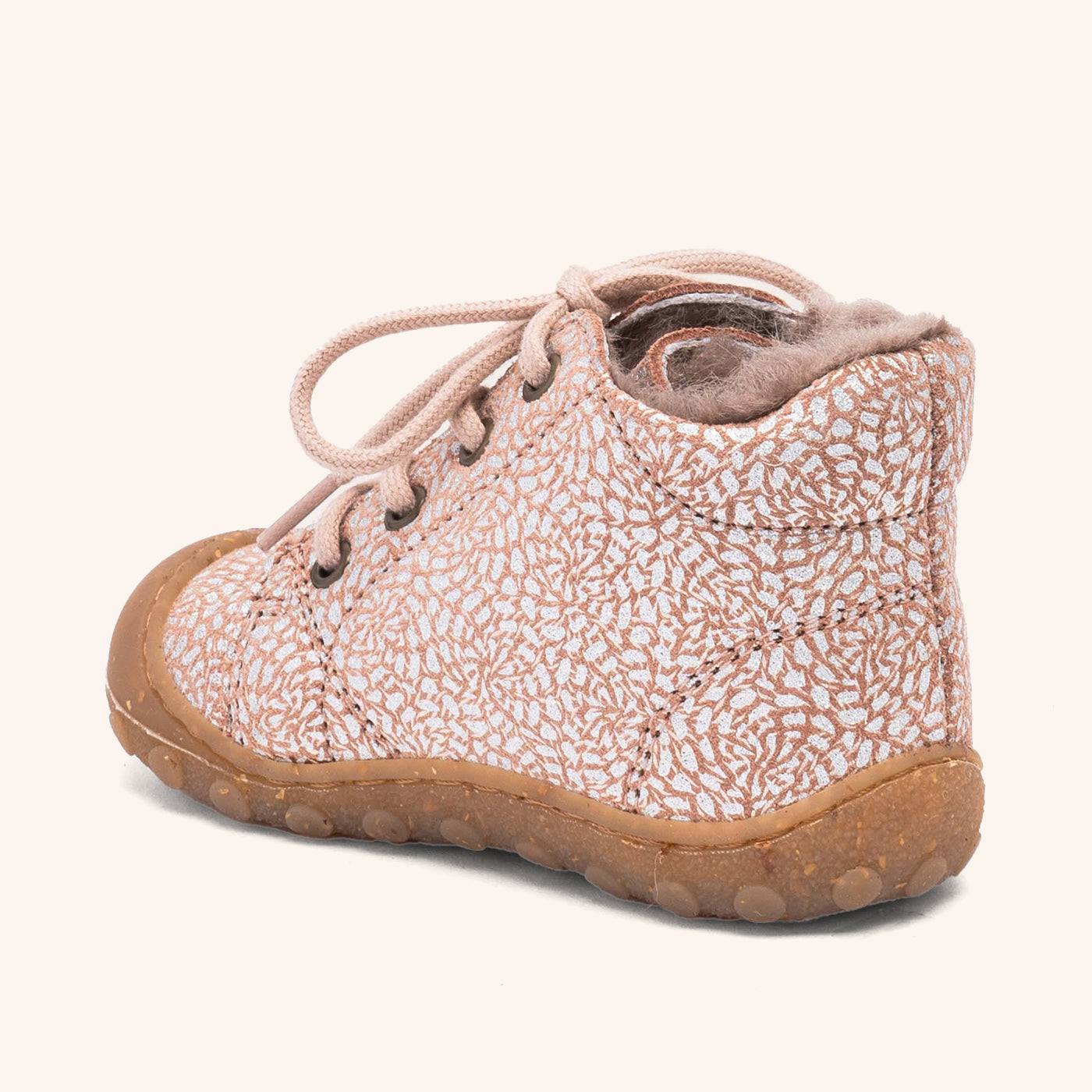 bisgaard barefoot hale l lamb rose glitter