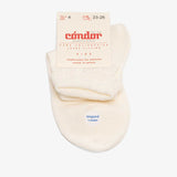 bisgaard x Cóndor cotton ankle sock with openwork cava