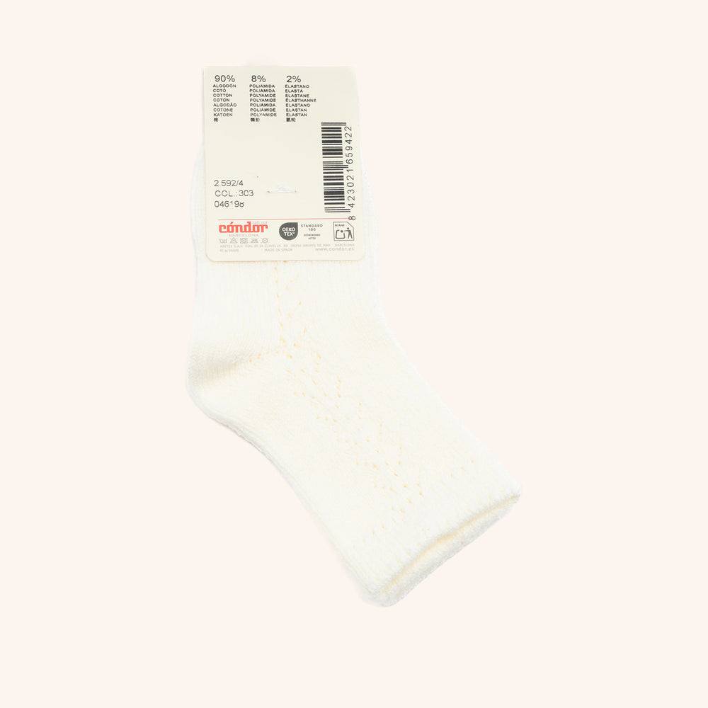bisgaard x Cóndor warm cotton short socks cava