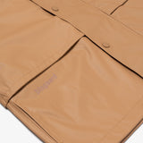 bisgaard aarhus rain jacket wool caramel