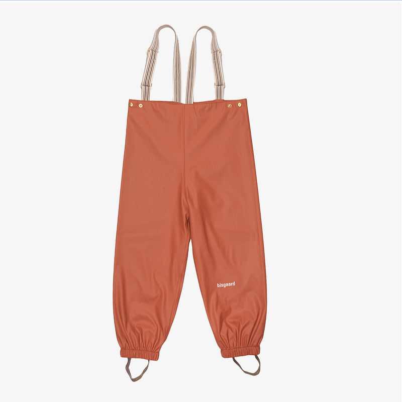 bisgaard aarhus rain pants wool rose hip