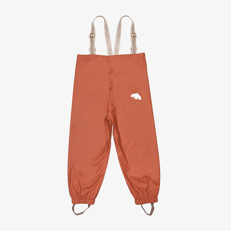 bisgaard aarhus rain pants wool rose hip