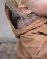 bisgaard aarhus rain suit wool caramel