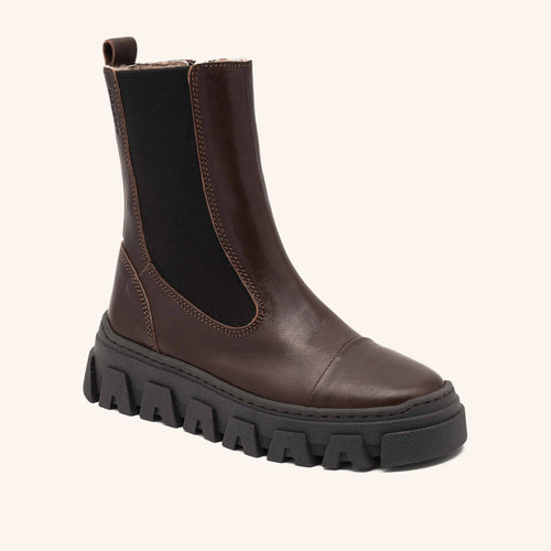 bisgaard nilla lamb dark brown