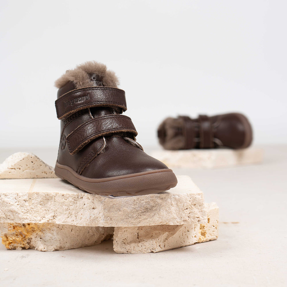 bisgaard barefoot emil lamb dark brown