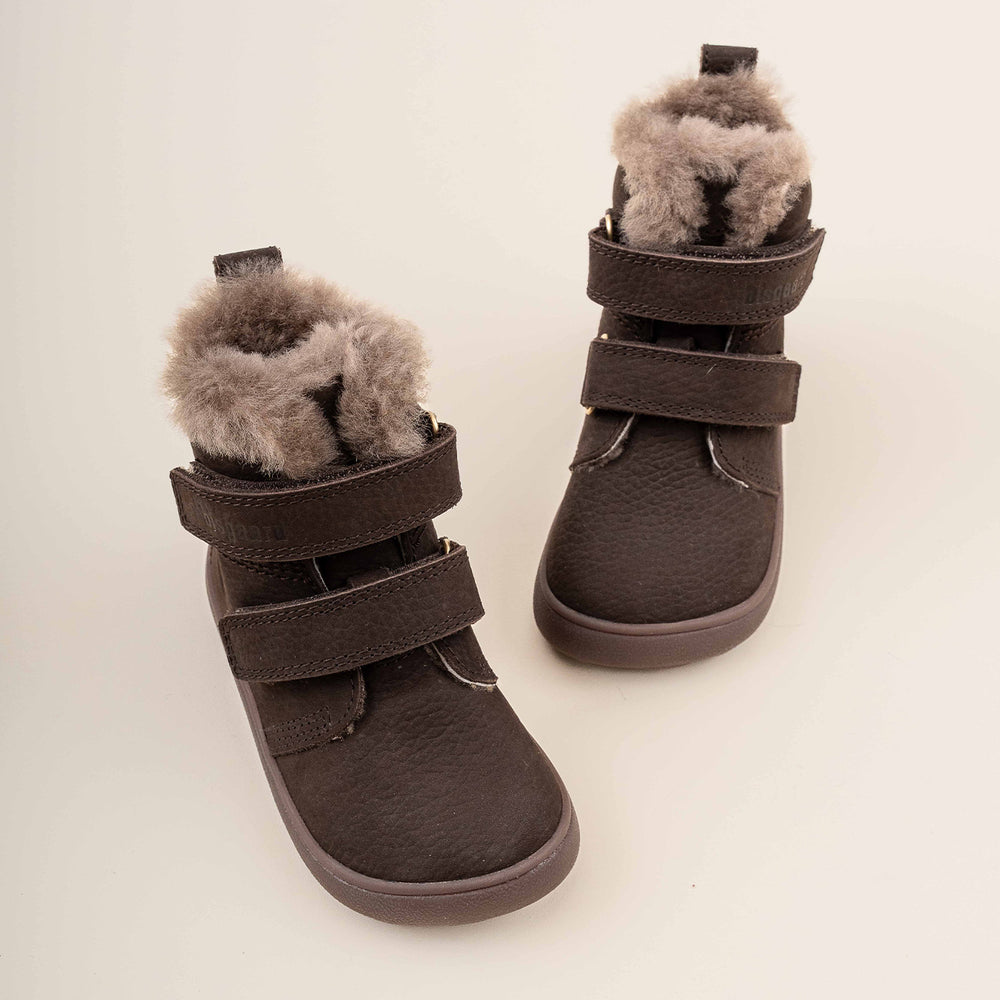 bisgaard barefoot emil lamb dark brown