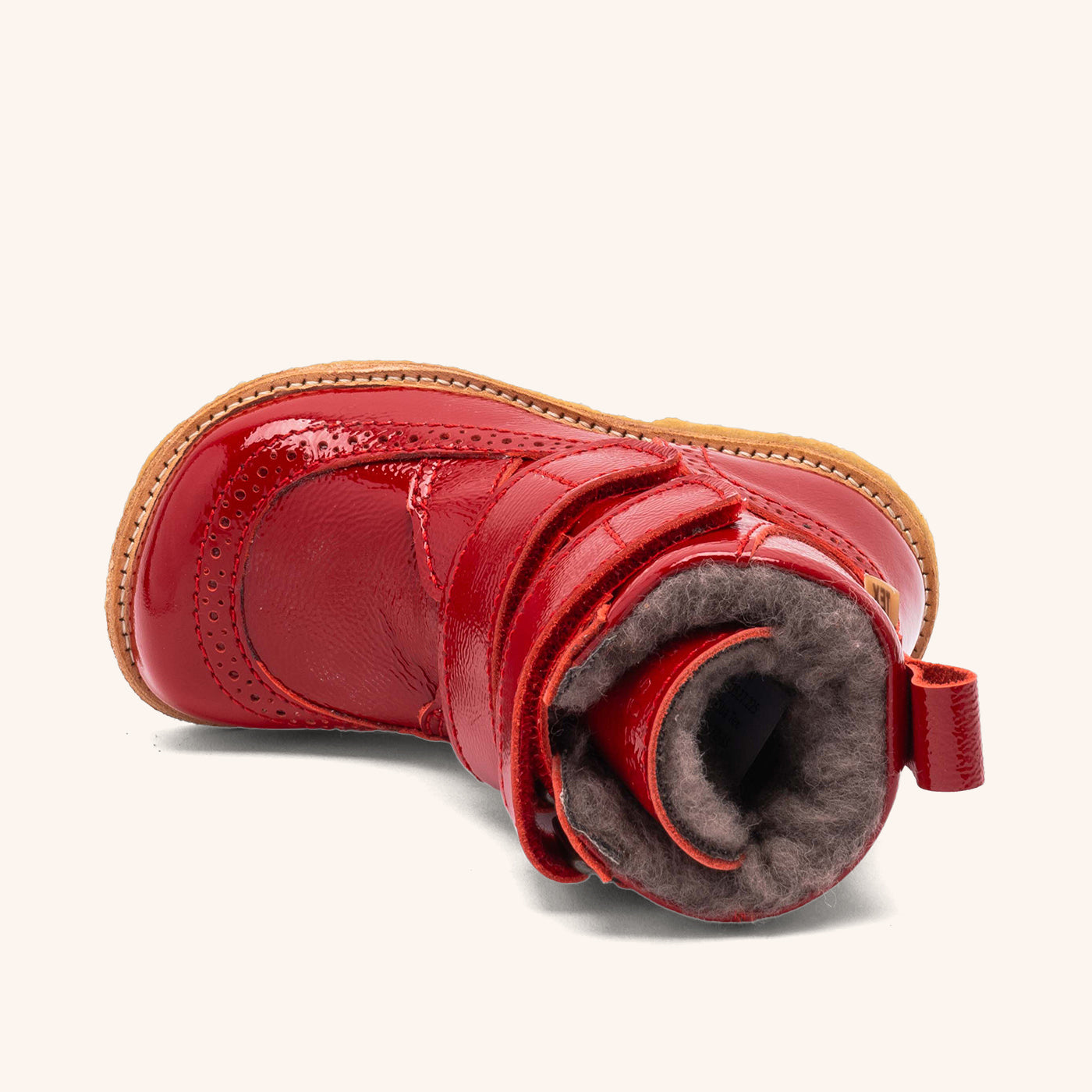 bisgaard elba tex red patent