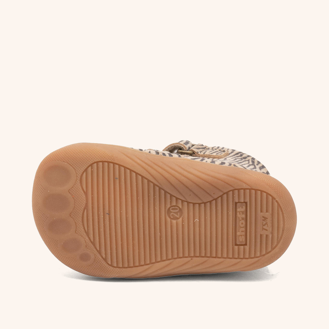 bisgaard barefoot philine tex zebra glitter