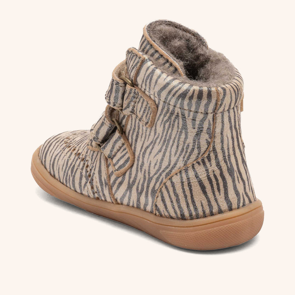 bisgaard barefoot philine tex zebra glitter