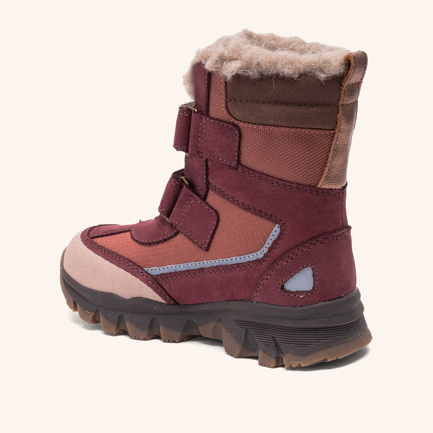 bisgaard eddie tex burgundy