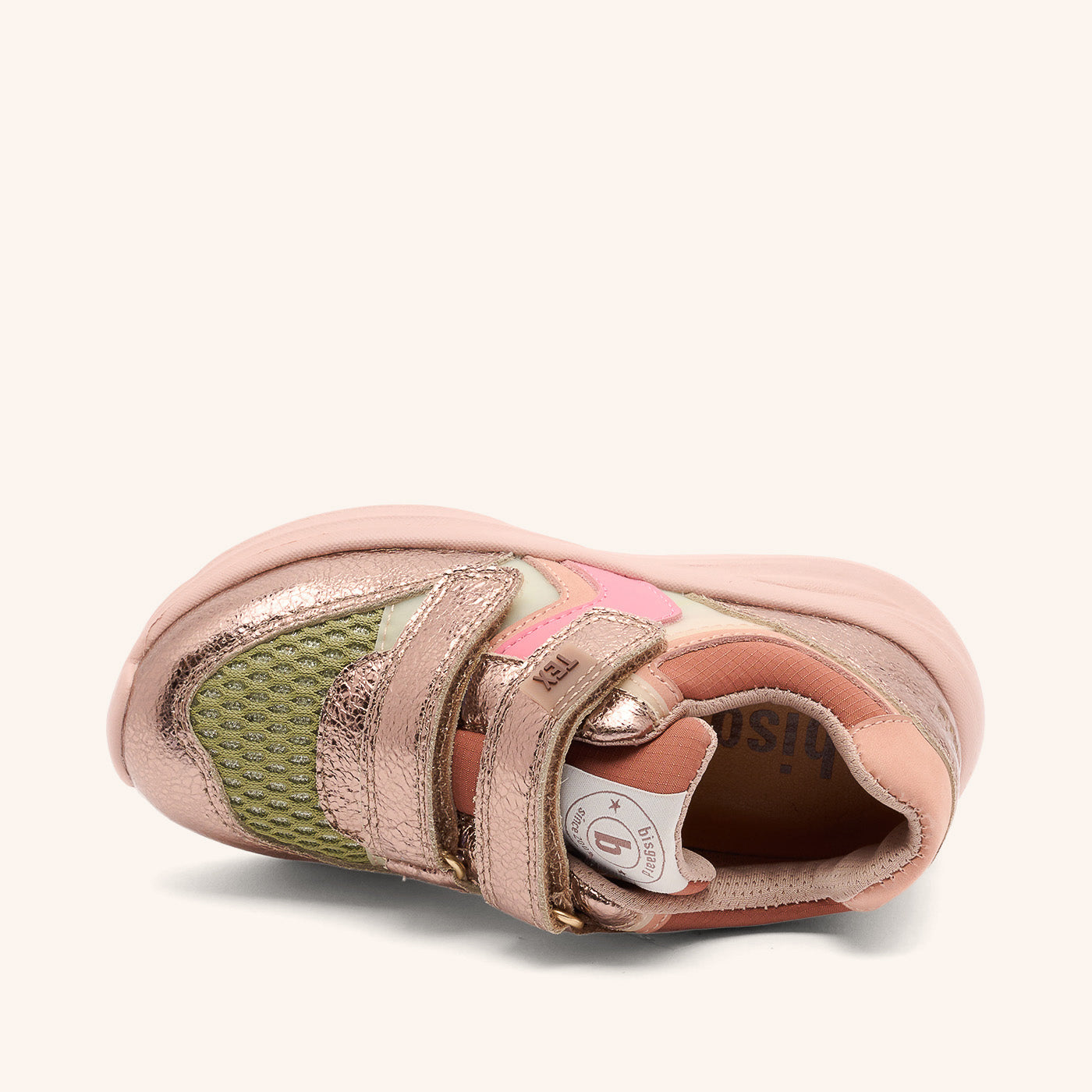 bisgaard yuki tex glitter rose gold