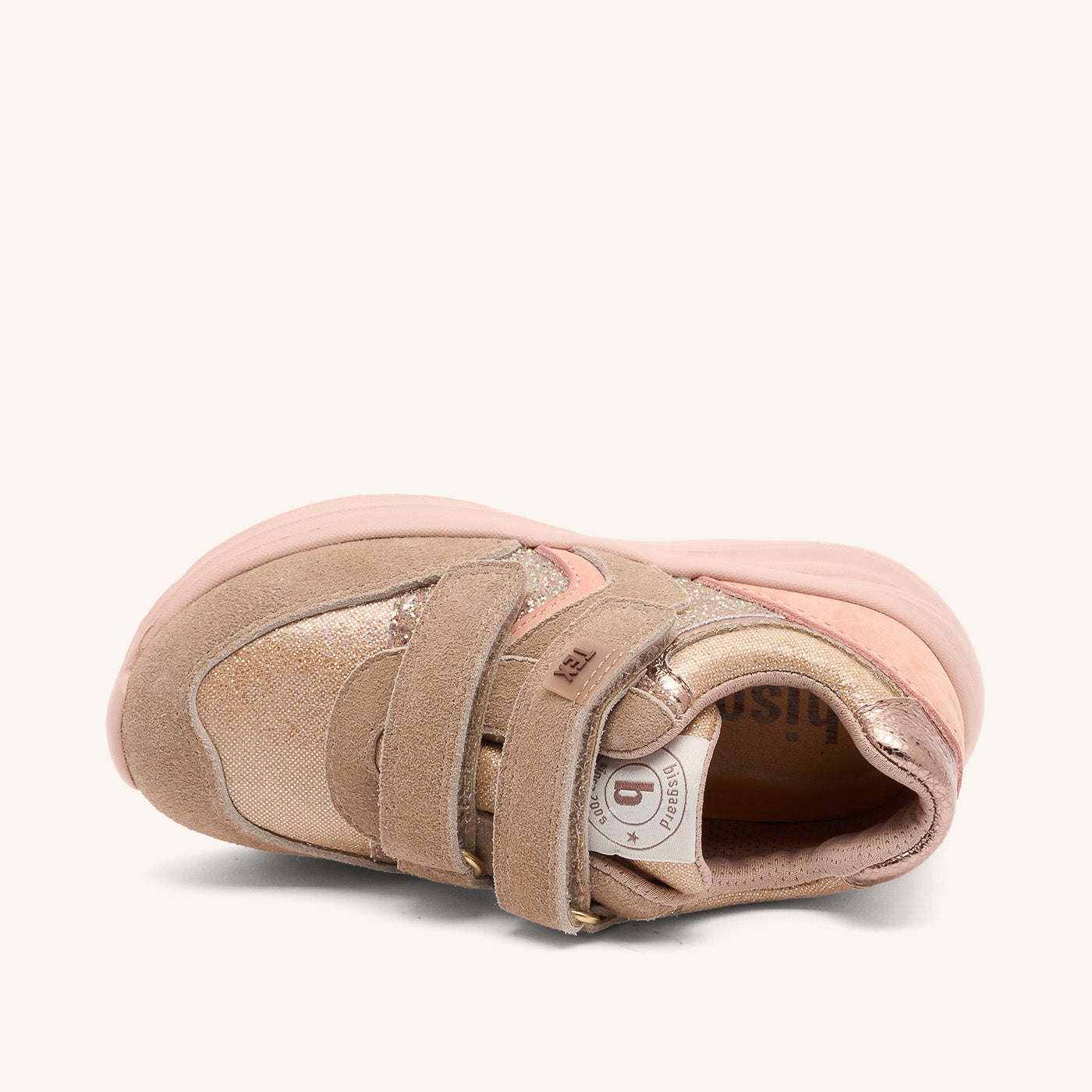 bisgaard yuki tex glitter beige