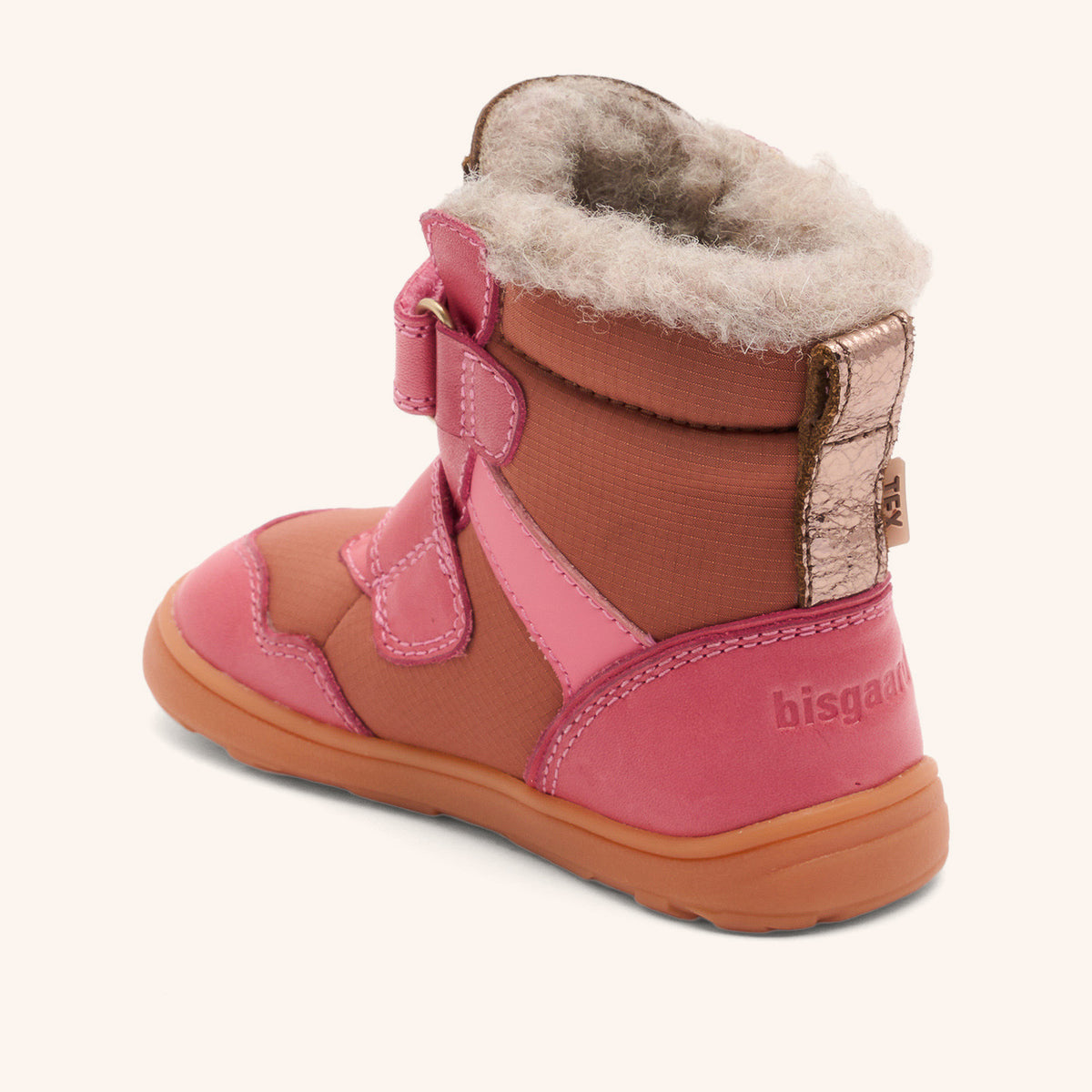 bisgaard barefoot timo tex pink