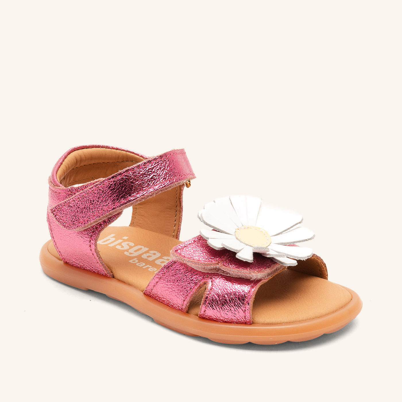 bisgaard barefoot oya pink metallic