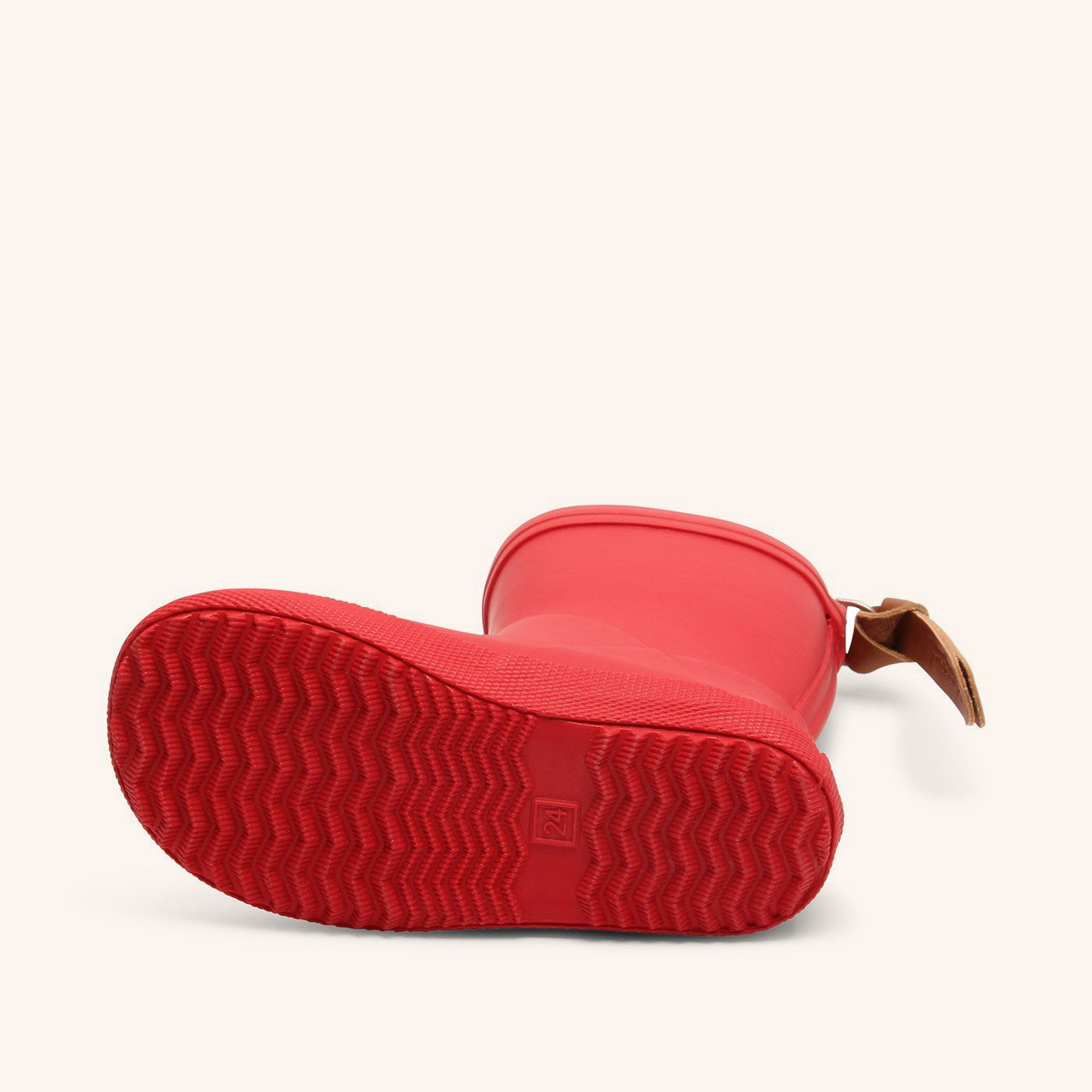 bisgaard star rubber red