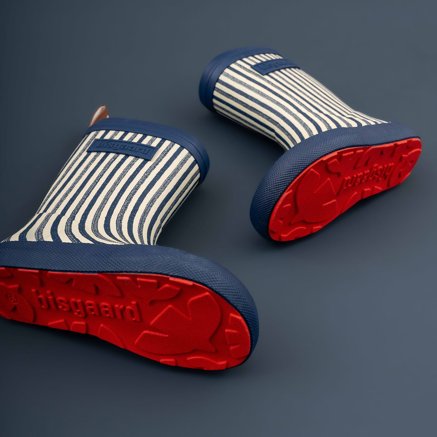 bisgaard barefoot high rubber sailor stripes